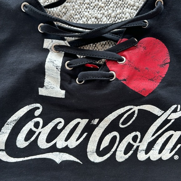 Forever 21 Cropped Coca Cola Tank - Picture 2 of 4